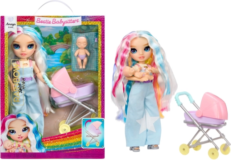 Poupée Rainbow High Junior Fashion nounou Amaya