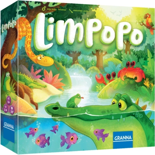 Jeu Limpopo – chasse aux friandises de crocodiles