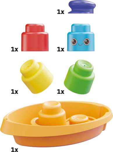 Momy Soft cubes souples avec bateau