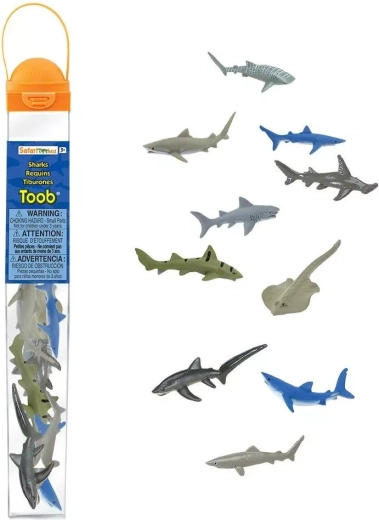 Safari Ltd. Toobs tube requins