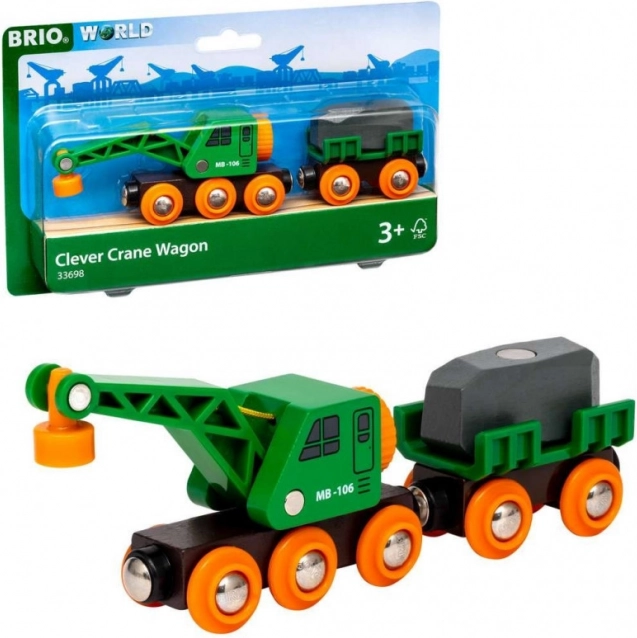 Grue et wagon