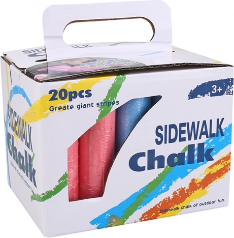 Craies pour trottoir