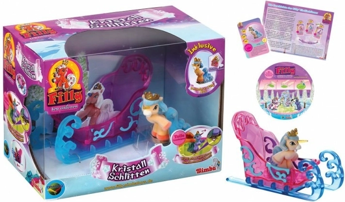 Filly Ice Unicorn traîneau