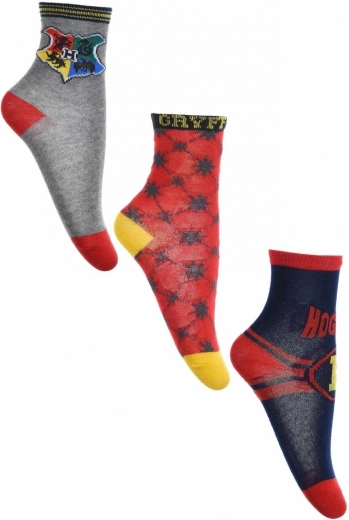 Ensemble de chaussettes Harry Potter - 3 pièces