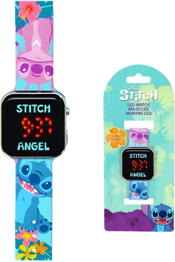 Montre numérique LED Lilo & Stitch