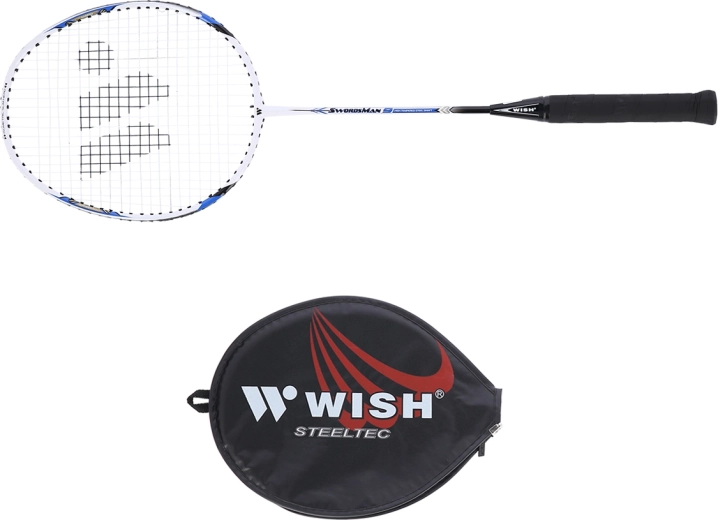 Raquette de badminton Wish Steeltec 9 bleu