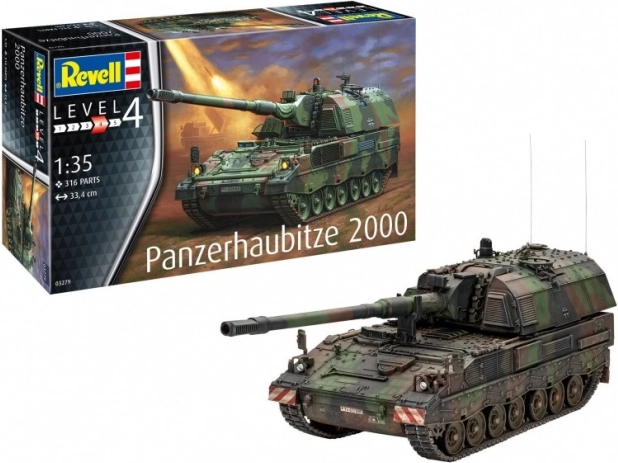 Maquette de char Panzerhaubitze 2000