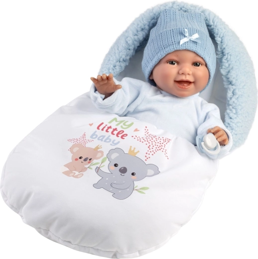 Poupée bébé réaliste Llorens New Born avec sons 38 cm