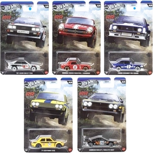 Hot Wheels Silver Series – modèle de collection LANCIA Rally 1:64