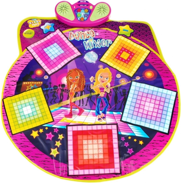 Tapis de danse avec jeu pour enfants 3+ Danse au rythme + Piste disco