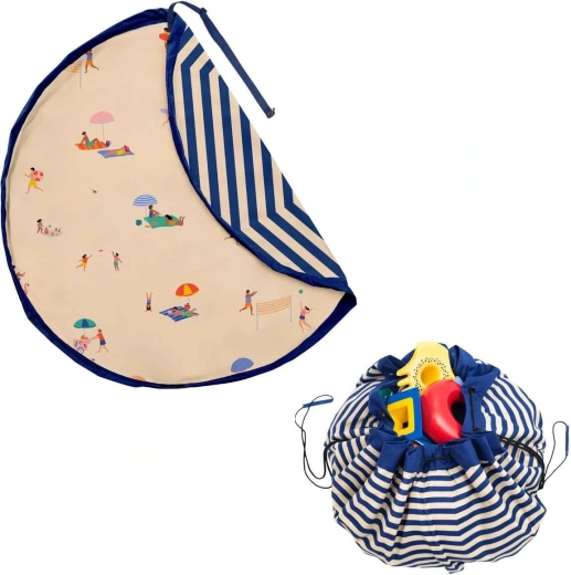 Play&Go Noomad outdoor tapis de jeu et sac à jouets beach