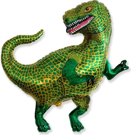 Ballon en aluminium tyrannosaure