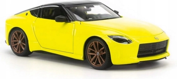 Modèle composite Nissan Z 2023 jaune 1/24