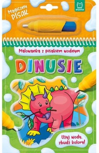 Coloriage au feutre à eau Dinosaures