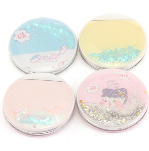 Miroir de poche Poussière d’étoiles, motif aléatoire - 1 pièce