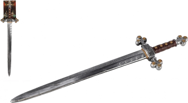 Épée de chevalier en plastique 72 cm