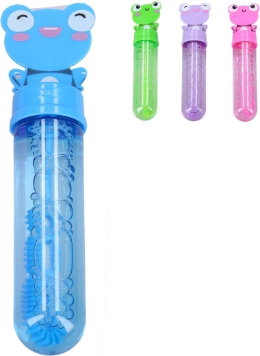 Baguette à bulles grenouille 14 cm - 1 pièce