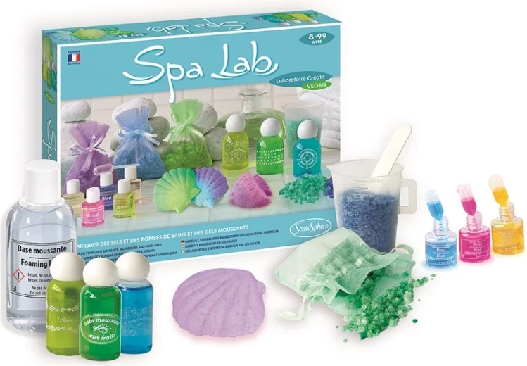 SentoSphere crée ton propre spa – kit créatif pour sels de bain et gels douche