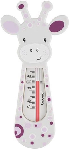 BabyOno thermomètre de bain gris