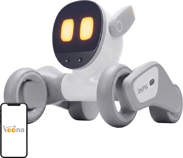 Animal de compagnie robotique interactif LOONA Premium avec reconnaissance faciale