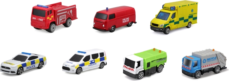 Véhicule de secours Maisto Alarm Busters avec lumières et sons