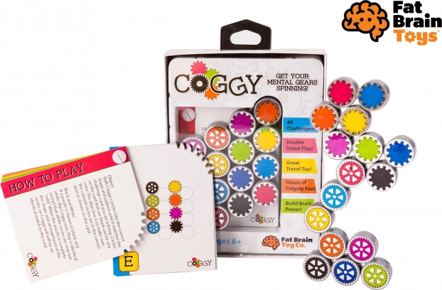 Casse-tête FAT BRAIN Coggy – puzzle de voyage avec 16 pièces