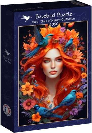 Puzzle Bluebird Maia – collection Âme de la nature 1000 pièces