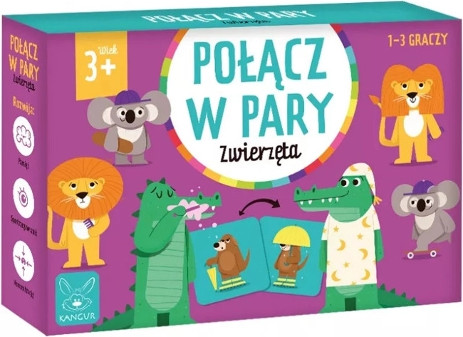Mémo Animaux – associer les paires