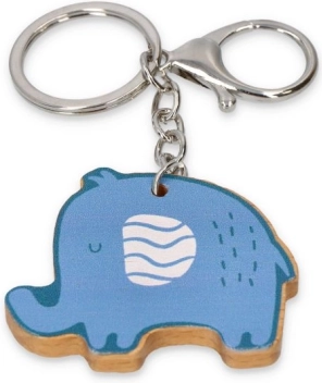 Pendentif en bois PolarB Éléphant