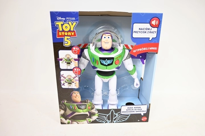 Disney Pixar Toy Story 5 figurine Buzz l’Éclair avec ailes déployables