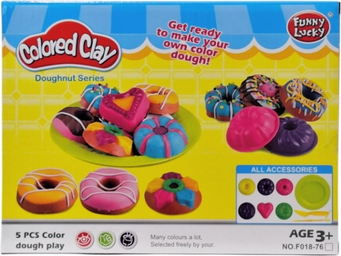 Pâte à modeler – set de fabrication de donuts