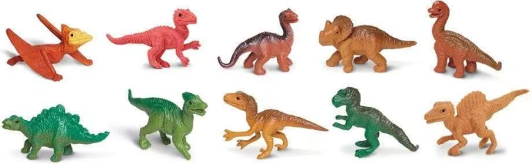 Safari Ltd. bébés dinosaures – set de 48 figurines
