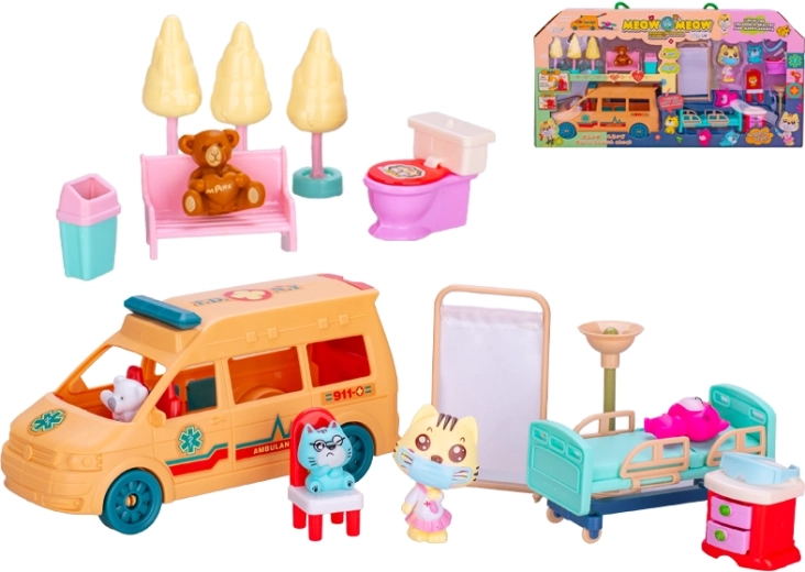 Set de clinique vétérinaire pour enfants, 18 pièces