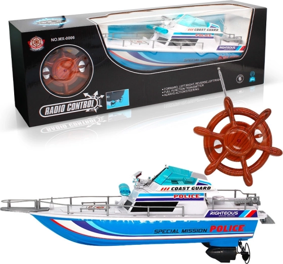 Voiture de police RC - 4 canaux