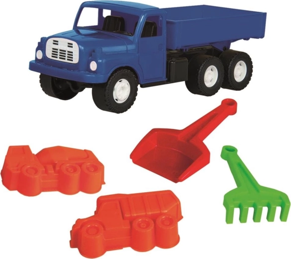 Dino Tatra camion plateau – set de sable 5 pièces