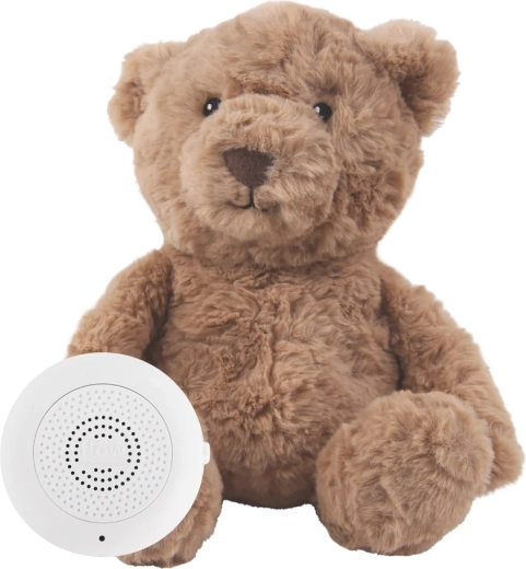 Ours en peluche Flow avec battement de cœur Lou brown - 1 pièce