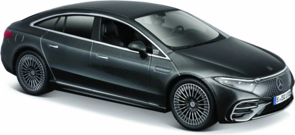 Modèle Mercedes-Benz EQS 2022 gris 1:24