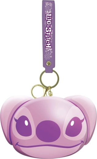 Porte-clés avec porte-monnaie ANGEL de Lilo & Stitch – bleu