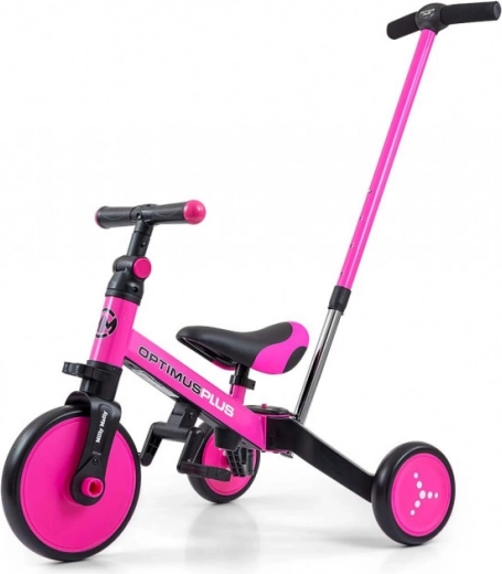 Draisienne 4-en-1 Optimus Plus rose pour enfants