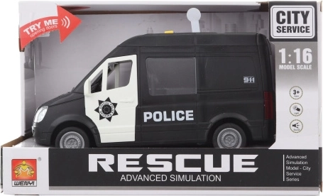 Voiture de police à piles