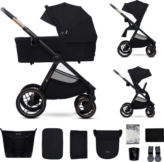 Poussette combinée Kinderkraft Nea 2 2-en-1 midnight black