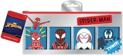 Ensemble de gommes Spider-Man dans un étui (Sketch), 5 pcs