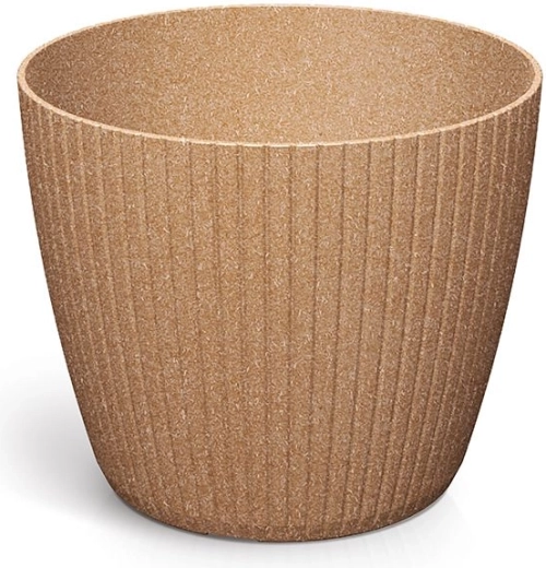 Cache-pot Lamia Eco Wood 11,9 cm naturo eco