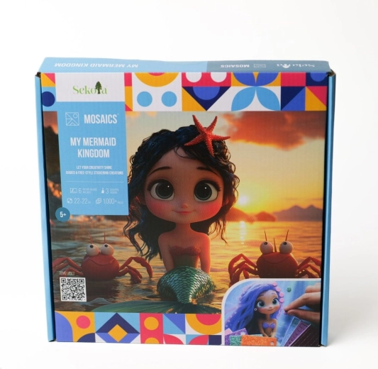 Kit créatif mosaïque Sekoia My mermaid kingdom