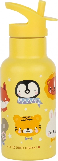 Bouteille isotherme en acier inoxydable motif animaux 350 ml