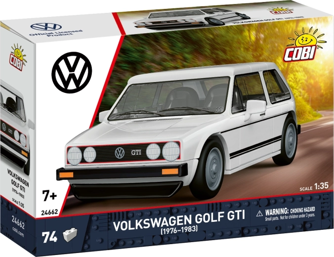 Cobi Volkswagen Golf GTI 1976–1983 kit de construction 1:35 (74 pièces)