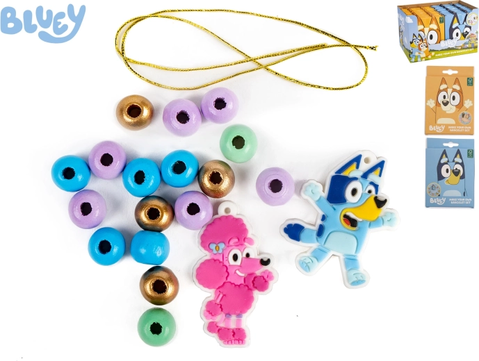 Bluey kit de fabrication de bracelets et colliers