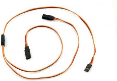Câble répartiteur en Y pour servo JR 60 cm, plat - 1 pièce
