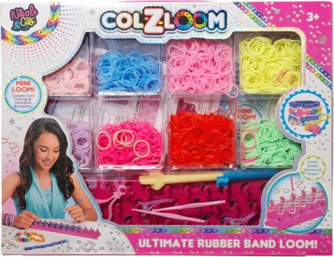 Kit créatif d’élastiques pour fabriquer des bracelets