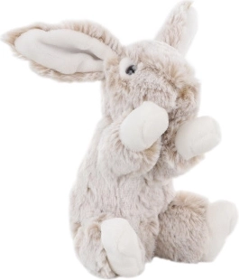 Lapin en peluche beige 20 cm